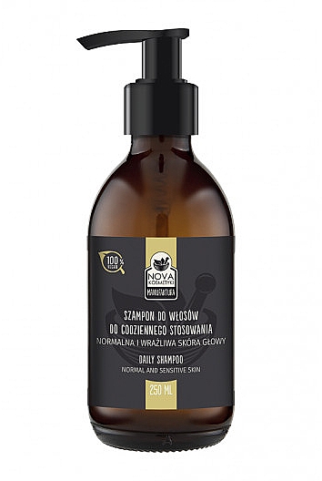 Шампунь для нормальной и чувствительной кожи головы - Nova Kosmetyki Daily Shampoo — фото N1