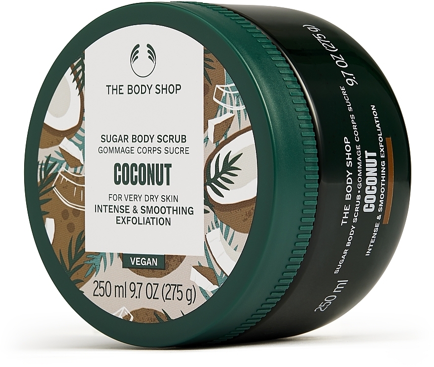 Скраб для тіла "Кокос" - The Body Shop Coconut Exfoliating Cream Body Scrub — фото N5