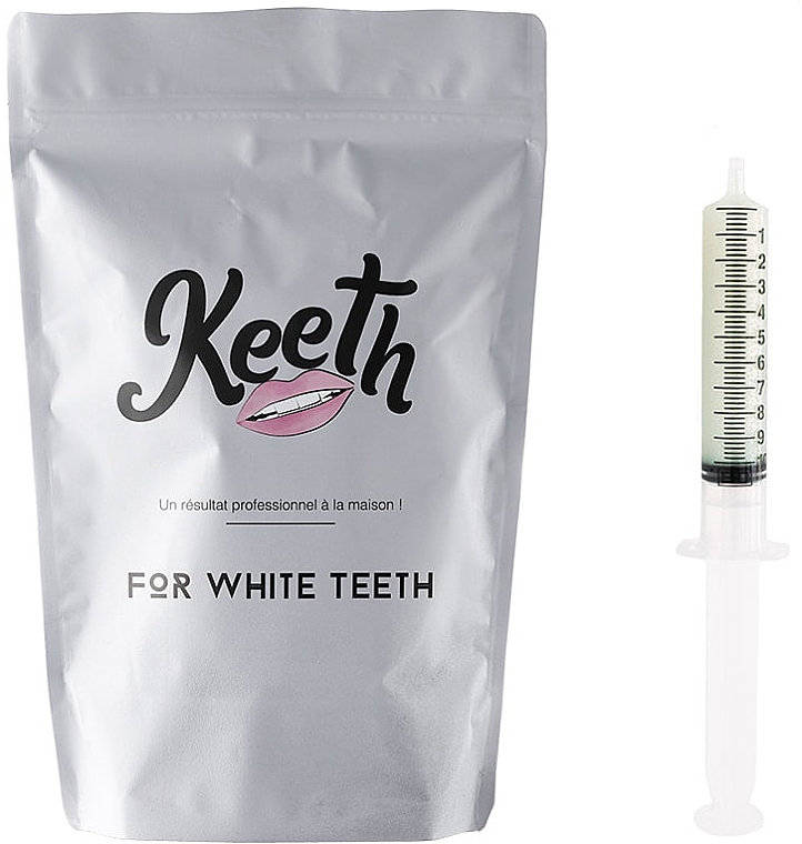 Набір змінних картриджів для відбілювання зубів "М'ята" - Keeth Mint Refill Pack — фото N1