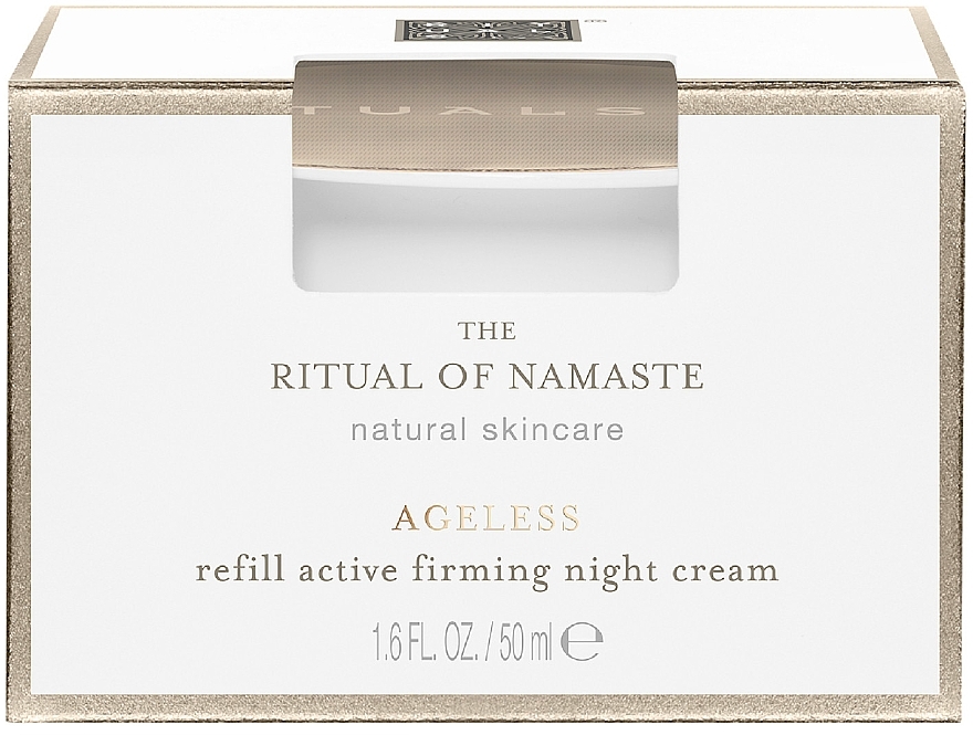 Зміцнювальний нічний крем для обличчя - Rituals The Ritual Of Namaste Ageless Active Firming Night Cream Refill (змінний блок) — фото N4