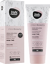 Крем для депиляции для тела для чувствительной кожи - Body Natur Clean Beauty Sensitive Skin Bamboo And Spirulina — фото N2