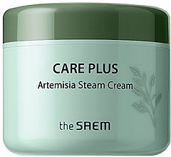 Заспокійливий крем з полином і маслом ши - The Saem Care Plus Artemisia Steam Cream — фото N1