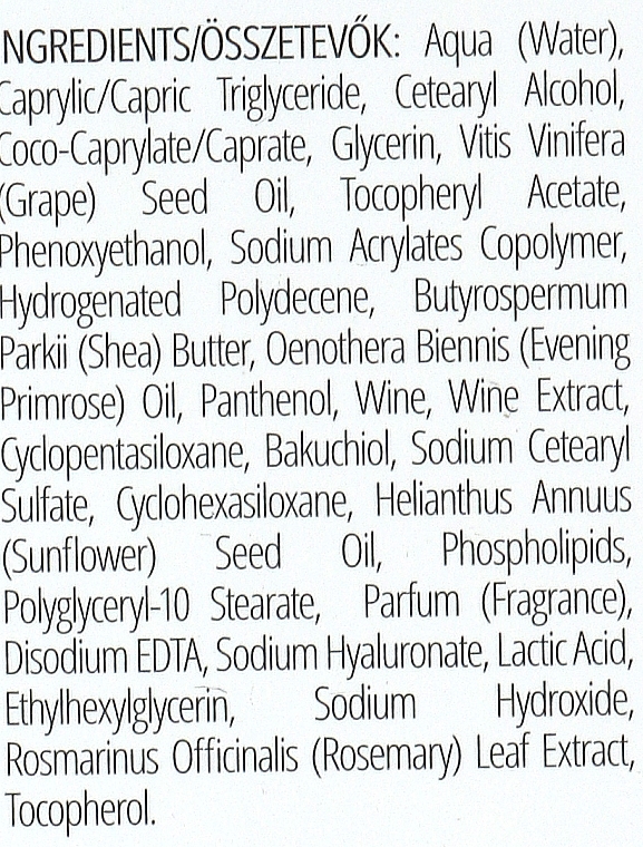 Крем для век против морщин с экстрактом токайского вина и бакучиолом - Helia-D Botanic Concept Eye Cream — фото N3