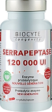 Парфумерія, косметика Biocytе Серрапептаза & Вітамін C: Проти болю  після травм, операцій та запалень - Biocyte 120 000 МЕ
