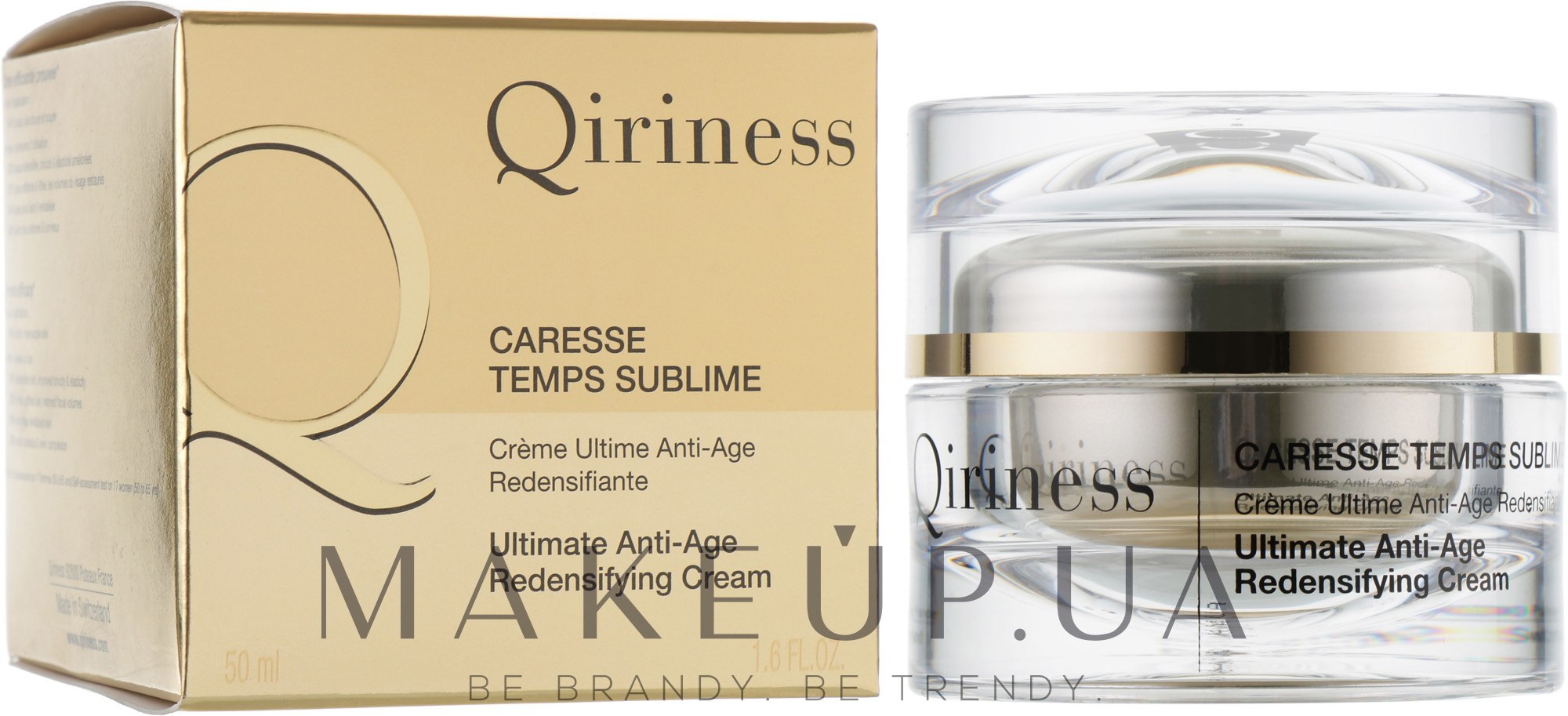 Антивозрастной восстанавливающий крем - Qiriness Ultimate Anti-Age Redensifying Cream — фото 50ml