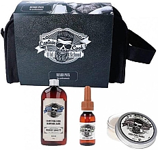 Духи, Парфюмерия, косметика Набор - Eurostil Captain Cook Kit (sh/250ml + beard/oil/30ml + beard/wax/50ml + bag/1pcs)