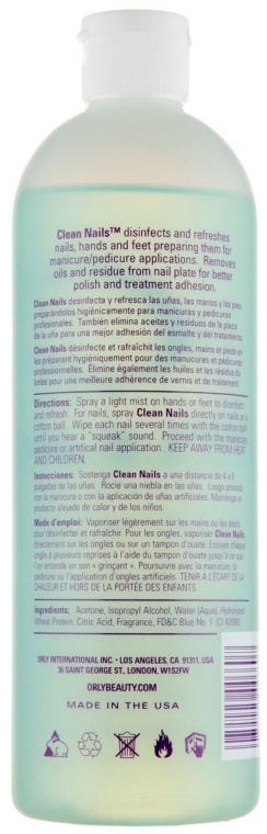 Антисептик для рук, ніг та нігтів - Orly Clean Nails — фото N4
