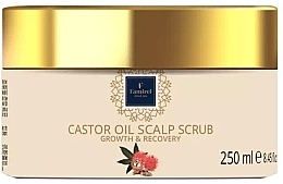 Скраб для шкіри голови з касторовою олією - Famirel Castor Oil Scalp Scrub — фото N1