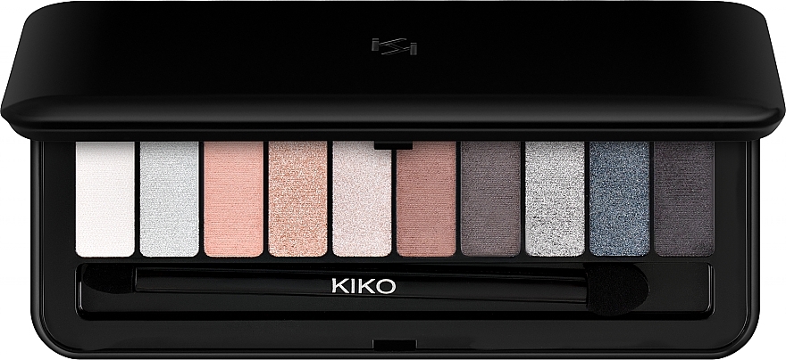Палитра теней для век - Kiko Milano Soft Nude Eyeshadow Palette — фото N1