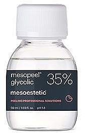 Поверхностный гликолевый пилинг 35% - Mesoestetic Mesopeel Glycolic 35% — фото N2