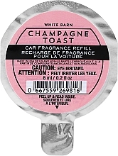 Ароматизатор для автомобиля - Bath & Body Works Champagne Toast Car Fragrance Refill (сменный блок) — фото N2