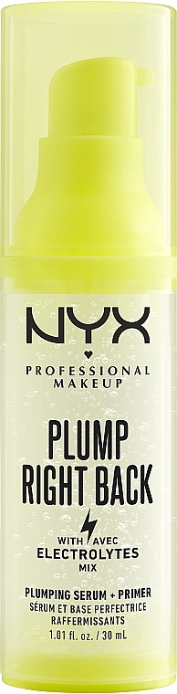 Праймер-сироватка - NYX Professional Makeup Plump Right Back — фото N2