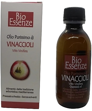 Олія виноградних кісточок - Bio Essenze Grapeseed Oil — фото N1