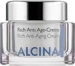 Живильний антивіковий крем для обличчя - Alcina T Rich Anti Age-Creme — фото N2