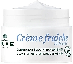 Зволожувальний крем для обличчя - Nuxe Creme Fraiche De Beaute Glow Rich Moisturising Cream 48H — фото N2
