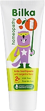 Парфумерія, косметика Дитяча зубна крем-паста - Bilka Homeopathy Kids 2+ Organic Toothpaste