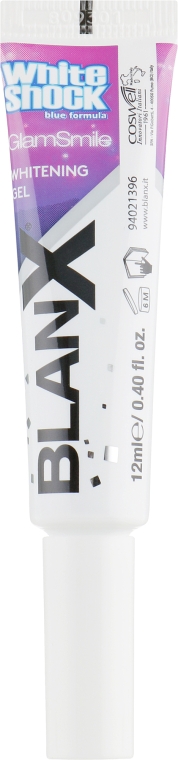 Відбілювальний гелевий олівець для зубів - Blanx White Shock Blue Formula Glam Smile Gel — фото N2