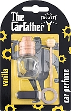 Автомобільний ароматизатор на дефлектор - Tasotti Carfather Wood Vanilla — фото N1
