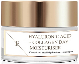 Антивозрастной дневной увлажняющий крем с коллагеном - Eclat Skin London Hyaluronic Acid & Collagen Day Moisturiser — фото N1