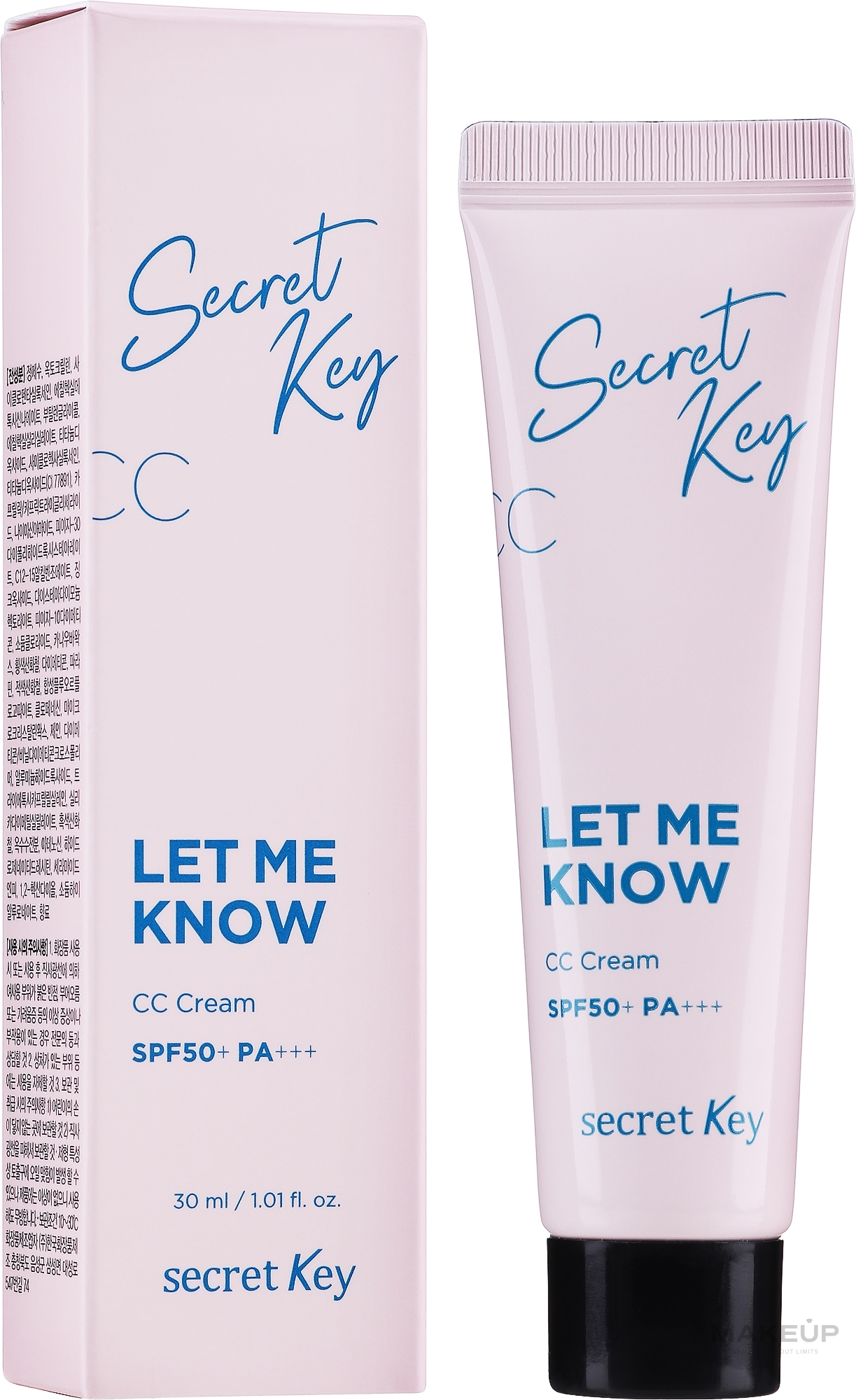 УЦЕНКА СС-крем - Secret Key Let Me Know CC Cream * — фото 30ml