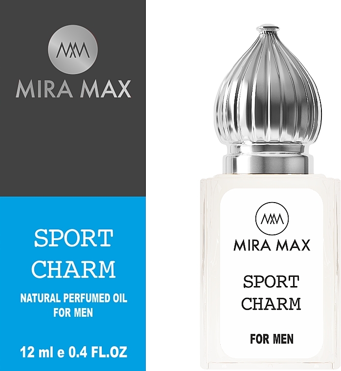 Mira Max Sport Charm - Парфюмированное масло для мужчин — фото N1