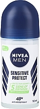 Духи, Парфюмерия, косметика Дезодорант шариковый - NIVEA MEN Sensitive Protect 48 Hour