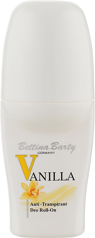 Шариковый дезодорант "Ваниль" - Bettina Barty Vanilla Roll-On Deodorant