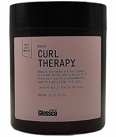 Маска для кучерявого та хвилястого волосся - Glossco Curl Therapy Mask — фото N1