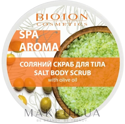 Соляний скраб для тіла - Bioton Cosmetics Spa & Aroma Salt Body Scrub — фото 250ml