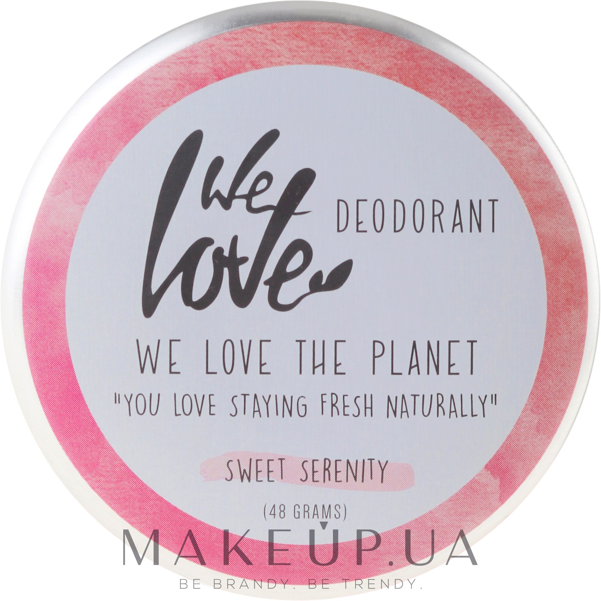 Натуральний кремовий дезодорант "Sweet Serenity" - We Love The Planet Deodorant Sweet Serenity — фото 48g