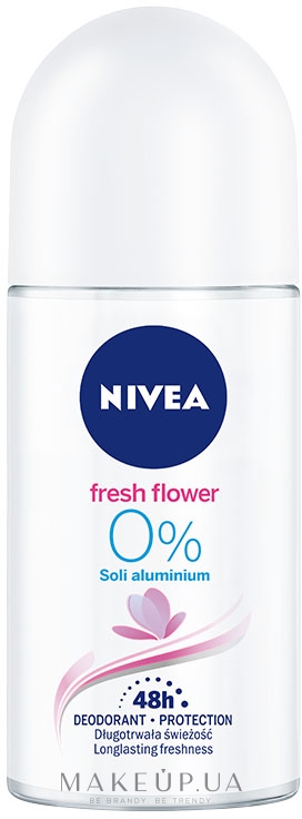 Дезодорант кульковий - NIVEA Fresh Flower Deodorant Roll-On — фото 50ml