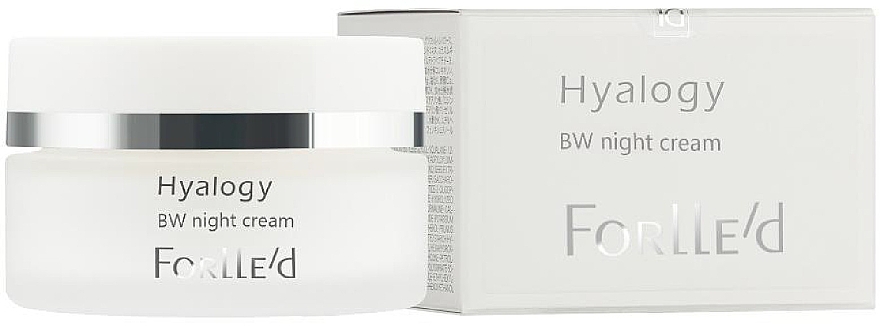 Крем нічний BW, який вирівнює тон шкіри - ForLLe'd Hyalogy BW Night Cream — фото N1