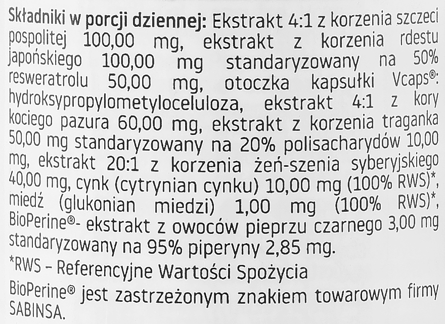 Дієтична добавка "Для імунної системи", 60 шт. - Pharmovit Herballine — фото N3