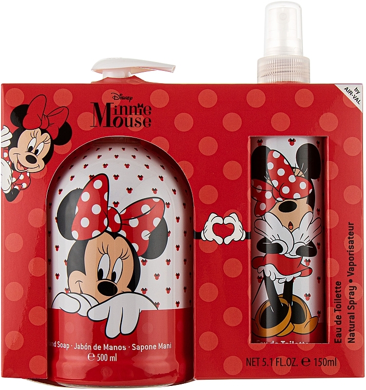 EP Line Disney Minnie Mouse - Набір (edt/150ml + l/soap/500ml) — фото N1