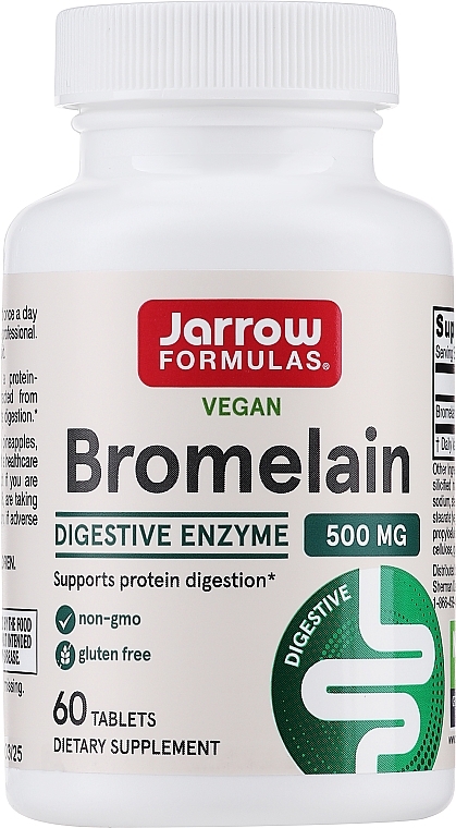 Пищевые добавки - Jarrow Formulas Bromelain — фото N1
