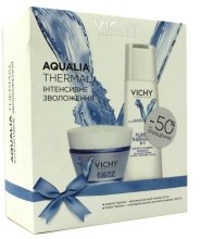 Духи, Парфюмерия, косметика Набор - Vichy Aqualia Thermal (cr/50ml + solution/200ml)