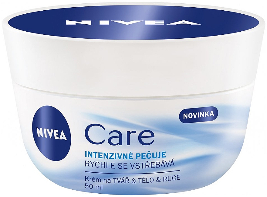 Крем для обличчя та тіла - NIVEA Care Intensive Nourishment Face & Body Creme — фото N5