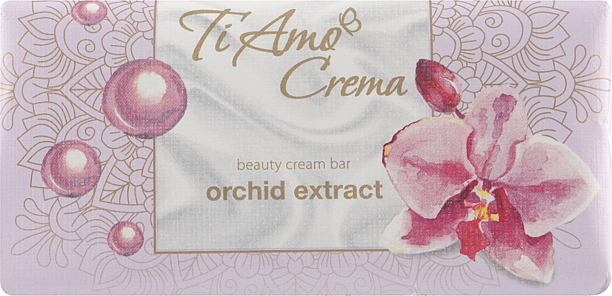 Крем-мило "З екстрактом орхідеї" - Миловарні традиції Ti Amo Crema