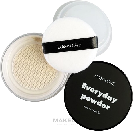 Пудра для лица - LullaLove Every Day Powder  — фото Natural