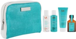 Парфумерія, косметика Набір - MoroccanOil (shm/70ml + cond/70ml + cr/75ml + oil/25ml + bag)