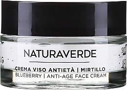 Антивіковий крем для обличчя - Naturaverde Bluberry Anti-Age Face Cream — фото N2