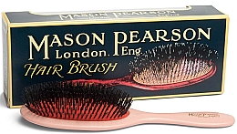 Щетка для волос - Mason Pearson Handy Bristle Brush Pink — фото N1