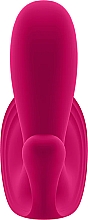 Вибратор с анальным стимулятором, розовый - Satisfyer Top Secret+ Wearable Vibrator With Anal Stimulator Pink — фото N2