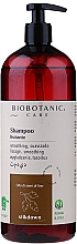 Шампунь с льняным маслом - BioBotanic Silk Down Smoothing Shampoo — фото N1