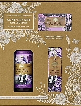 Парфумерія, косметика Набір - The English Soap Company Anniversary Collection English Lavender Hand And Body Gift Box (soap/190g + h/cr/75ml + h/wash/500ml)