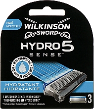 Духи, Парфюмерия, косметика Сменные лезвия для бритья, 3 шт - Wilkinson Sword Hydro 5 Sense Hydratant