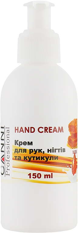 Крем для рук, ногтей и кутикулы с пчелиным воском - Canni Hand Cream