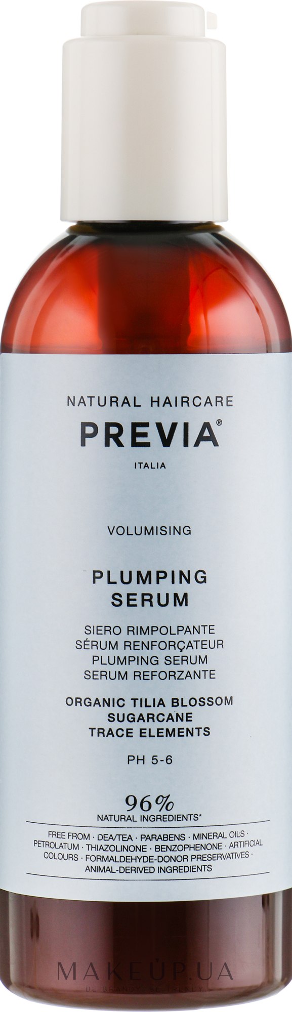 Сыворотка для придания объема - Previa Tilia Blossom Serum Volumizing — фото 200ml