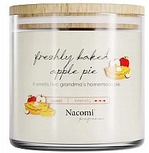 Парфумерія, косметика Ароматична соєва свічка "Freshly Backed Apple Pie" - Nacomi Fragrances