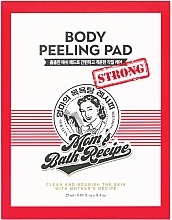 Пілінг для тіла - Mom's Bath Recipe Body Peeling Pad Strong — фото N1